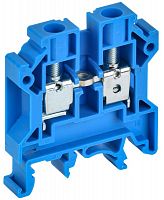 YCT10-00-K07-006 Колодка клеммная CTS ARMAFIX 6кв.мм син. IEK 