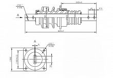 00-00026320 Изолятор фарфоровый проходной усиленный ИПУ-10/630-7.5 УХЛ1 ЮАИЗ 