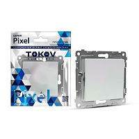 TKE-PX-V1-C04 Выключатель 1-кл. СП Pixel 10А IP20 механизм перламутр. TOKOV ELECTRIC 