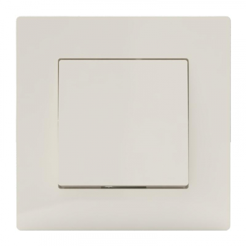 TKE-PX-V1F-C02 Выключатель 1-кл. СП Pixel 10А IP20 в сборе беж. TOKOV ELECTRIC  фото 2