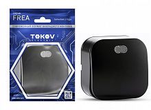 TKE-FR-V1I-C14 Выключатель 1-кл. ОП Frea 10А IP20 250В с индикацией АБС-пластик карбон TOKOV ELECTRIC 