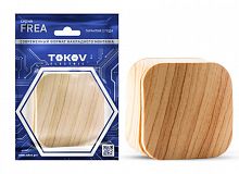 TKE-FR-V1-C25 Выключатель 1-кл. ОП Frea 10А IP20 250В АБС-пластик сосна TOKOV ELECTRIC 