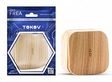 TKE-FR-P1-C25 Переключатель 1-кл. ОП Frea 10А IP20 250В АБС-пластик сосна TOKOV ELECTRIC 
