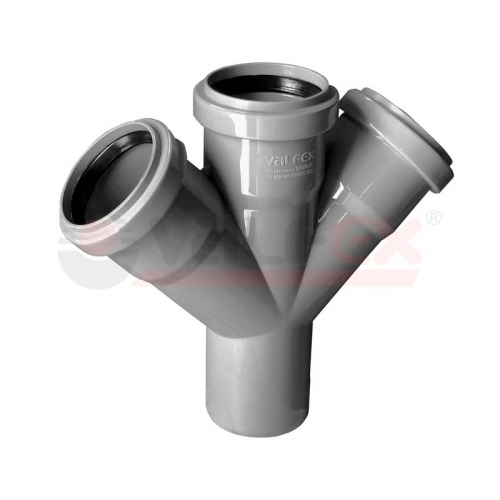 27105050 Крестовина 50/50/50х45град. (100) VALFEX 