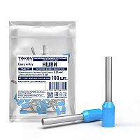 TKE-NSVI-0.25-8-C28/100 Наконечник штыревой втулочный изолированный НШВИ 0.25-8 TOKOV ELECTRIC 