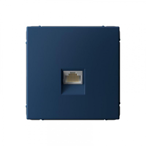 GAL001186 Розетка компьютерная ArtGallery RJ45 кат.6A механизм аквамарин SE 