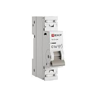 M634116C Выключатель автоматический модульный 1п C 16А 4.5кА ВА 47-63N PROxima EKF 