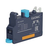 MC-NOPP Блок контактный с клеммным безвинтовым зажимом нормально-открытый DKC 