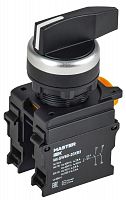 MI-SW60-20XB3-4-25-3-K02 Переключатель 3 полож. 2НО длин. ручка черн. MASTER IEK 
