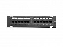TKE-WMPP-5E-1U-12P-UTP Патч-панель настенная кат.5E UTP 12 портов RJ-45 TOKOV ELECTRIC 