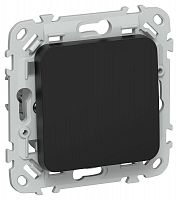 FI-V10-0-10-1-K02 Выключатель 1-кл. СП FLITE ВС11-1-0-ФлЧ 10А механизм черн. IEK 