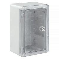 TKE-PZ-CPB00-IK10-IP65 Корпус ударопрочный ЩМПп 240х180х120 IK10 IP65 прозр. дверь АБС пластик PRIZMA TOKOV ELECTRIC 