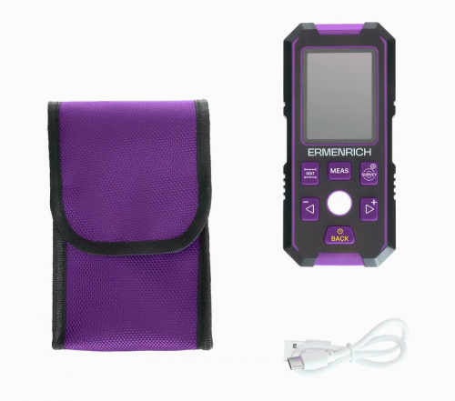 83842 Детектор скрытой проводки Ping SM90 фиолет. Ermenrich  фото 2