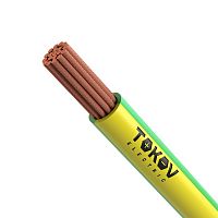 00-00029632 Провод TOKOV ELECTRIC ПуГВнг(А)-LS 1х16 Ж/З 450/750В (м)  ГОСТ 31947-2012 ТУ поставки будут осуществялться от разных производителей