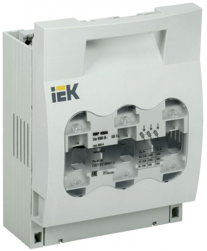 SRP-30-3-400 Выключатель-разъединитель-предохранитель 400А KARAT IEK 