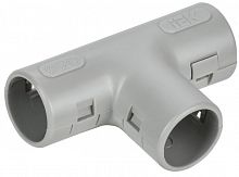 CTA10D-TIG20-K41-050 Тройник для жестких труб d20мм TIG-20 ELASTA IEK 