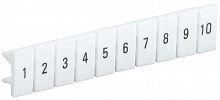 YZN11M-002-K00-10 Маркер для КПИ-2.5кв.мм с нумерацией №№ 1-10 IEK 