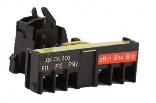 22884DEK Контакт дополнительный и сигнальный правый ВА-303 3P DEKraft 