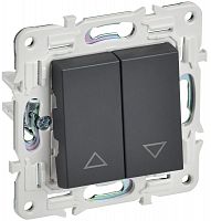 SK-V15-0-10-K48 Выключатель жалюзи SKANDY 10А SK-V12T титан IEK 