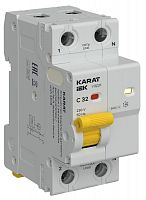 KA-DP11-1-032-C Устройство защиты от дугового пробоя (УЗДП) 1P+N C 32A с авт. выкл. KARAT IEK 