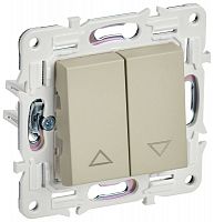 SK-V15-0-10-K10 Выключатель жалюзи SKANDY 10А SK-V12B беж. IEK 