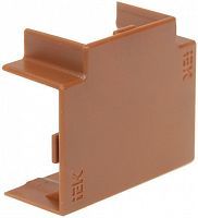 EL-KK10D-T-020-010-K11 Угол для кабель-канала Т-образ. 20х10 КМТ дуб (уп.4шт) ELECOR IEK 