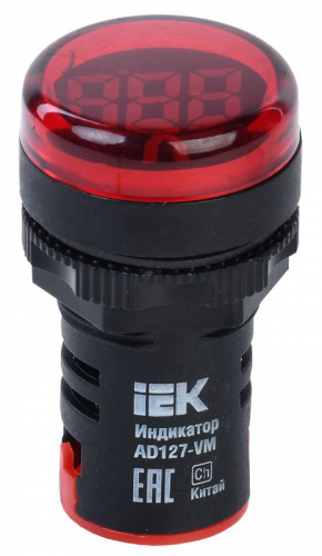 BBI40-VM Индикатор значения напряжения AD127-VM KARAT IEK 