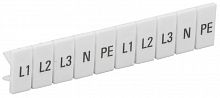 YZN11M-002-K00-A Маркеры для КПИ-2.5кв.мм с символами "L1; L2; L3; N; PE" IEK 