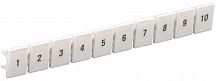 YZN11M-006-K00-10 Маркеры для КПИ-6кв.мм с нумерацией №№ 1-10 IEK 