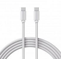 18-1828 Кабель Type-C-Type-C 3A/1m/PVC/white Rexant 