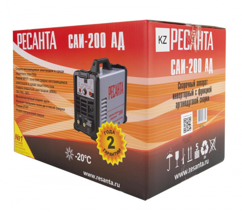 65/94 Аппарат сварочный инверторный САИ-200АД Ресанта  фото 10