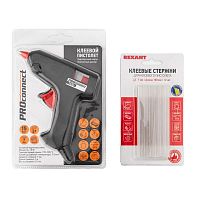 12-1701 Набор ПК01 для творчества (пистолет 15Вт стержни 7мм) Rexant 