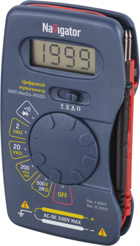 93589 Мультиметр 93 589 NMT-Mm04-M300 (M300) Navigator 