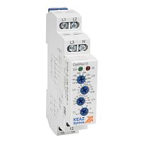 331989 Реле контроля фаз OptiRel D PHS-3-1M-04-PP-1 повышенного/пониженного 3Ф 1СО КЭАЗ 
