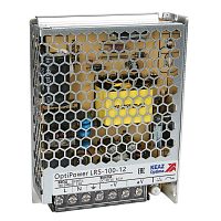 328878 Блок питания панельный OptiPower LRS 100-12 8.5A КЭАЗ 