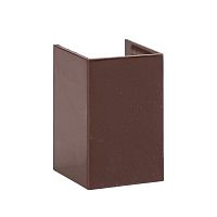 cond-25-25x4 Соединитель 25х25 под темн. дерево Plast PROxima (уп.4шт) EKF 