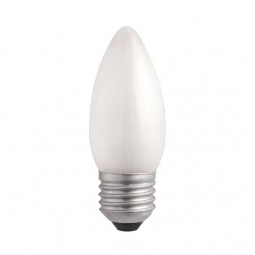 3320560 Лампа накаливания B35 240V 40W E27 frosted JazzWay 