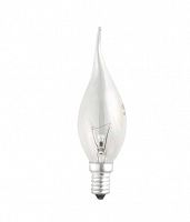 3321468 Лампа накаливания CT35 60W E14 clear "Свеча на ветру" JazzWay 
