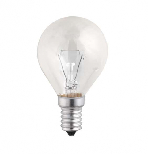 3320256 Лампа накаливания P45 240V 40W E14 clear JazzWay 