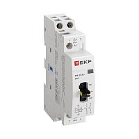 km-1m-25-20 Контактор модульный КМ РУ 25А 2NO (1 мод.) PROxima EKF 