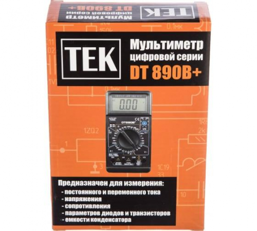 61/10/224 Мультиметр DT 890 B+ Ресанта 