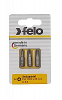 02293116 Бита крестовая PH 1/PH 2/PH 3х25 (блист.3шт) FELO 