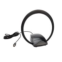 34-0721 Антенна комнатная "Активная" для цифрового телевидения DVB-T2 Ring-50 Rexant 