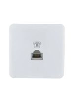 Розетка телефонная Viola RJ11 евро стандарт бел. LEZARD 751-0200-137