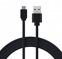 18-4270 Кабель USB универс. microUSB шнур плоский 1м черн. Rexant 
