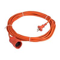 USB02-10-275-1-20 Удлинитель-шнур 1х20м без заземл. 10А IP20 Зевс 2.0 2.3кВт ПВС 2х0.75 PROxima EKF 