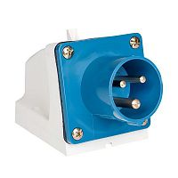 ps-513-16-220 Вилка стационарная 513 16А 2P+PE 220В IP44 EKF 