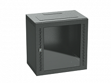 R5STI1240GSB Шкаф телекоммуникационный навесной 12U 600х600х400 дверь стекло RAL9005 DKC 