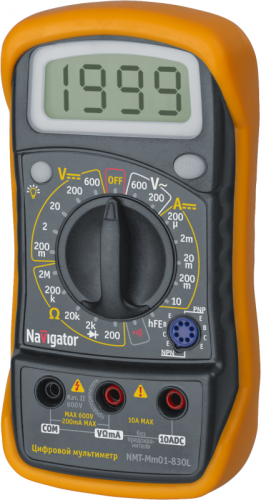 82428 Мультиметр 82 428 NMT-Mm01-830L (830L) Navigator 