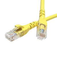RN5EUU4515YL Патч-корд кат.5E U/UTP неэкранир. 4х2 LSZH 1.5м желт. DKC 
